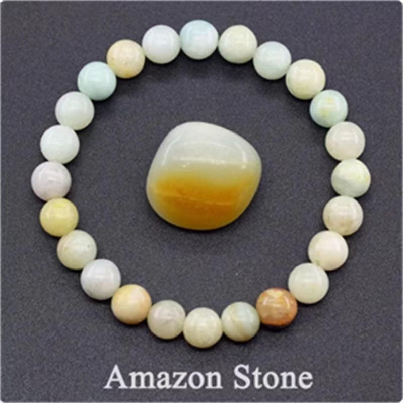 Eastern Mystiques Amethyst Tiger Eye Elastic Bracelet Rose Quartz Agate Mixed Color Beads Bracelet WISH Hot Sale