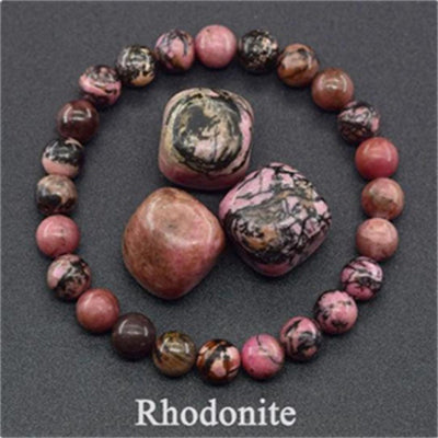 Eastern Mystiques Amethyst Tiger Eye Elastic Bracelet Rose Quartz Agate Mixed Color Beads Bracelet WISH Hot Sale