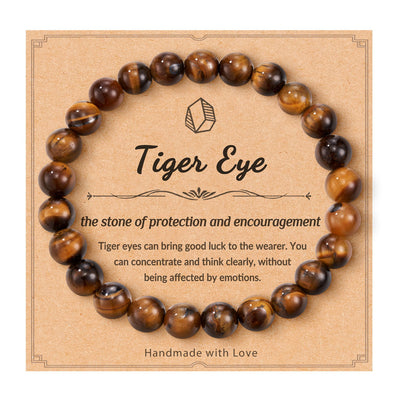 Eastern Mystiques Green Aventurine/Volcanic Rock/Obsidian/Pink Zebra/Black Line Red Pattern/Tigereye Light Luxury Day