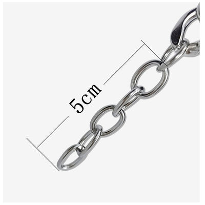 Eastern Mystiques 2025 Stainless Steel Hip-Hop Blackened Retro Men's Cross Bracelet Personality Trend Geometric Cool Style Hot Item