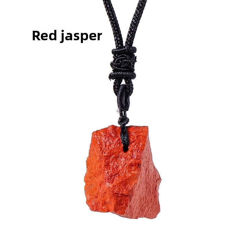 Eastern Mystiques Natural Crystal Rough Pendant Pink Crystal Amethyst Citrine Rough Necklace Jewelry Pendant Wholesale