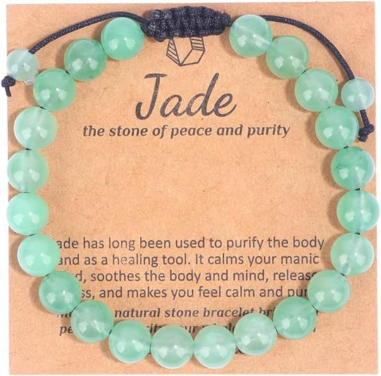 Eastern Mystiques Hot Selling Natural Stone with Card Paper Beaded Elastic Cord Bracelet Crystal Agate Tiger Eye Stone Wholesale Bracelet Jewelry
