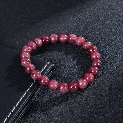 Eastern Mystiques Blue Apatite Amethyst Bracelet Handmade Natural Stone Agate Crystal Beads