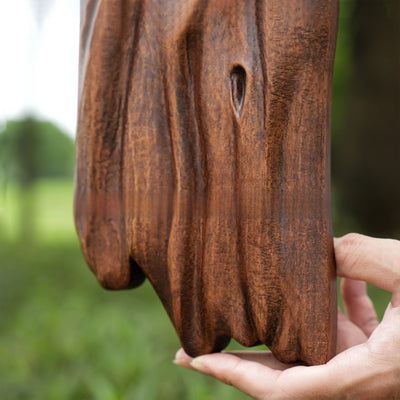 Eastern Mystiques Thorn Head Cross Wood Carving Ornament Home Decoration Carving Home Decor Wooden Craft Wholesale