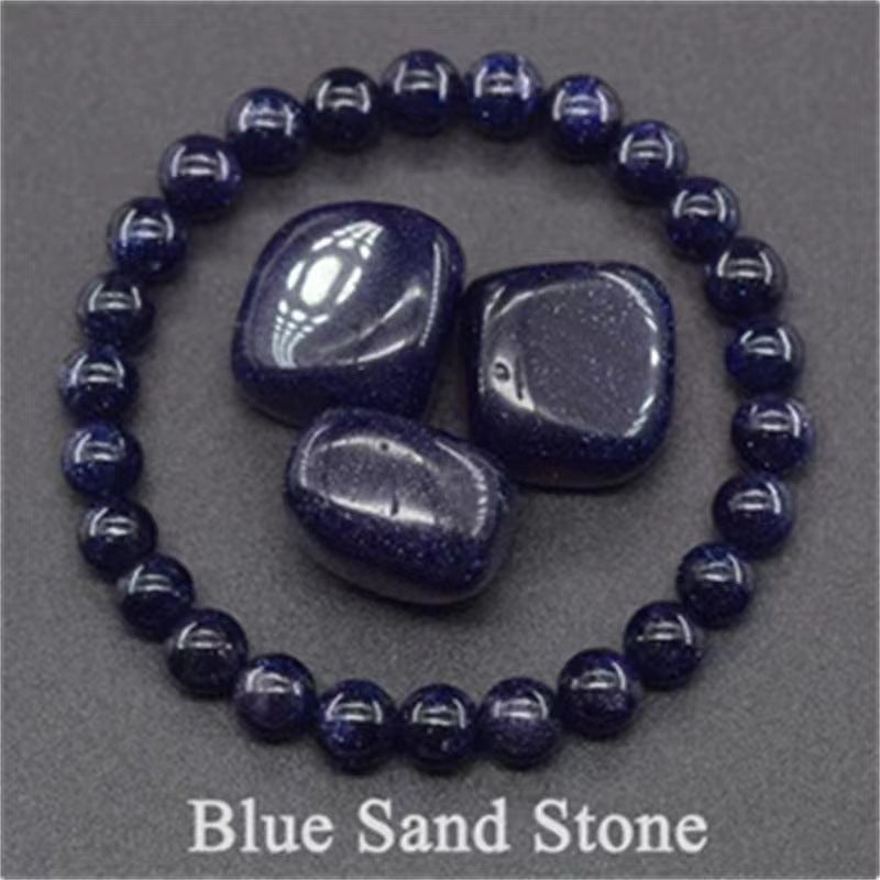 Eastern Mystiques Amethyst Tiger Eye Elastic Bracelet Rose Quartz Agate Mixed Color Beads Bracelet WISH Hot Sale