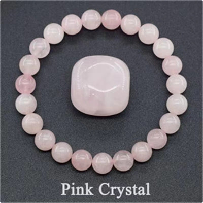 Eastern Mystiques Amethyst Tiger Eye Elastic Bracelet Rose Quartz Agate Mixed Color Beads Bracelet WISH Hot Sale