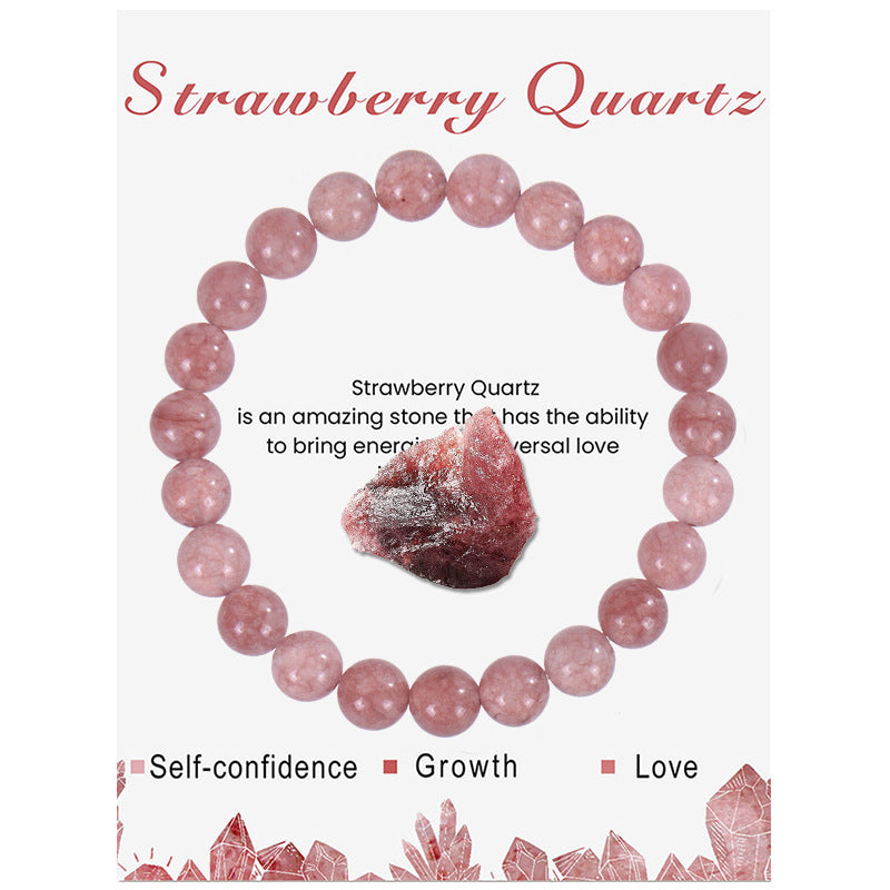 Eastern Mystiques Blue Apatite Amethyst Bracelet Handmade Natural Stone Agate Crystal Beads