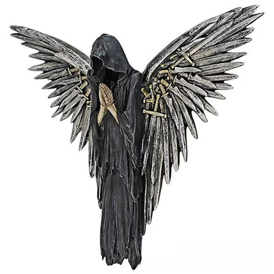 Eastern Mystiques New Soul Warrior Sculpture Resin Craft Hanging Decoration Home Wall Halloween Decoration