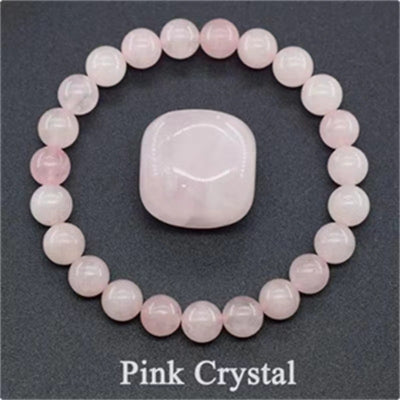 Eastern Mystiques Amethyst Tiger Eye Elastic Bracelet Rose Quartz Agate Mixed Color Beads Bracelet WISH Hot Sale