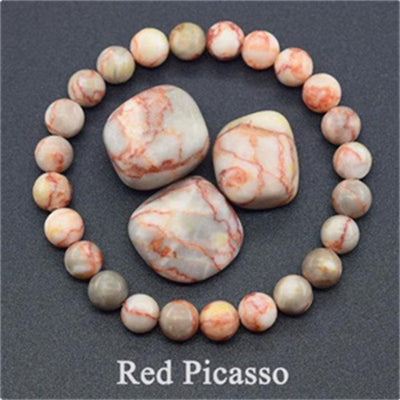 Eastern Mystiques Amethyst Tiger Eye Elastic Bracelet Rose Quartz Agate Mixed Color Beads Bracelet WISH Hot Sale