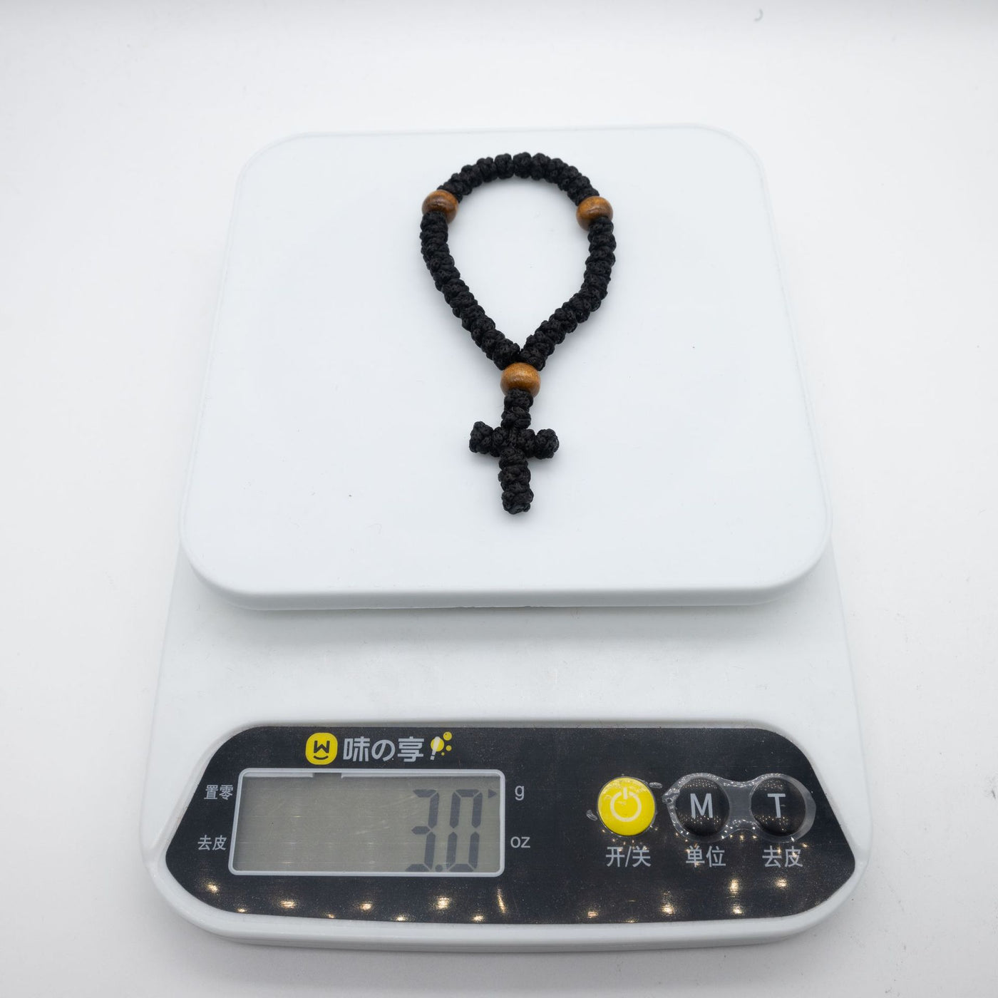 Eastern Mystiques Hot-Selling Orthodox Cross Bracelet Religious Wooden Prayer Beads Adjustable Prayer Rope Rosary