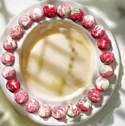 Eastern Mystiques Hot Sale 8mm Red Green Treasure Amethyst Sunstone Lapis Lazuli Tiger Eye Handmade Agate Crystal Green Aventurine Bracelet