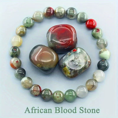 Eastern Mystiques Hot Sale 8mm Red Green Treasure Amethyst Sunstone Lapis Lazuli Tiger Eye Handmade Agate Crystal Green Aventurine Bracelet