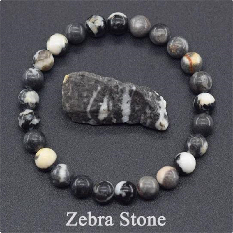 Eastern Mystiques Amethyst Tiger Eye Elastic Bracelet Rose Quartz Agate Mixed Color Beads Bracelet WISH Hot Sale